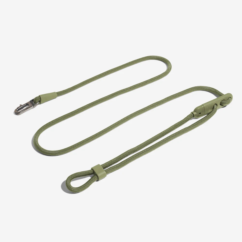 Hands free Dog Leash Army Green